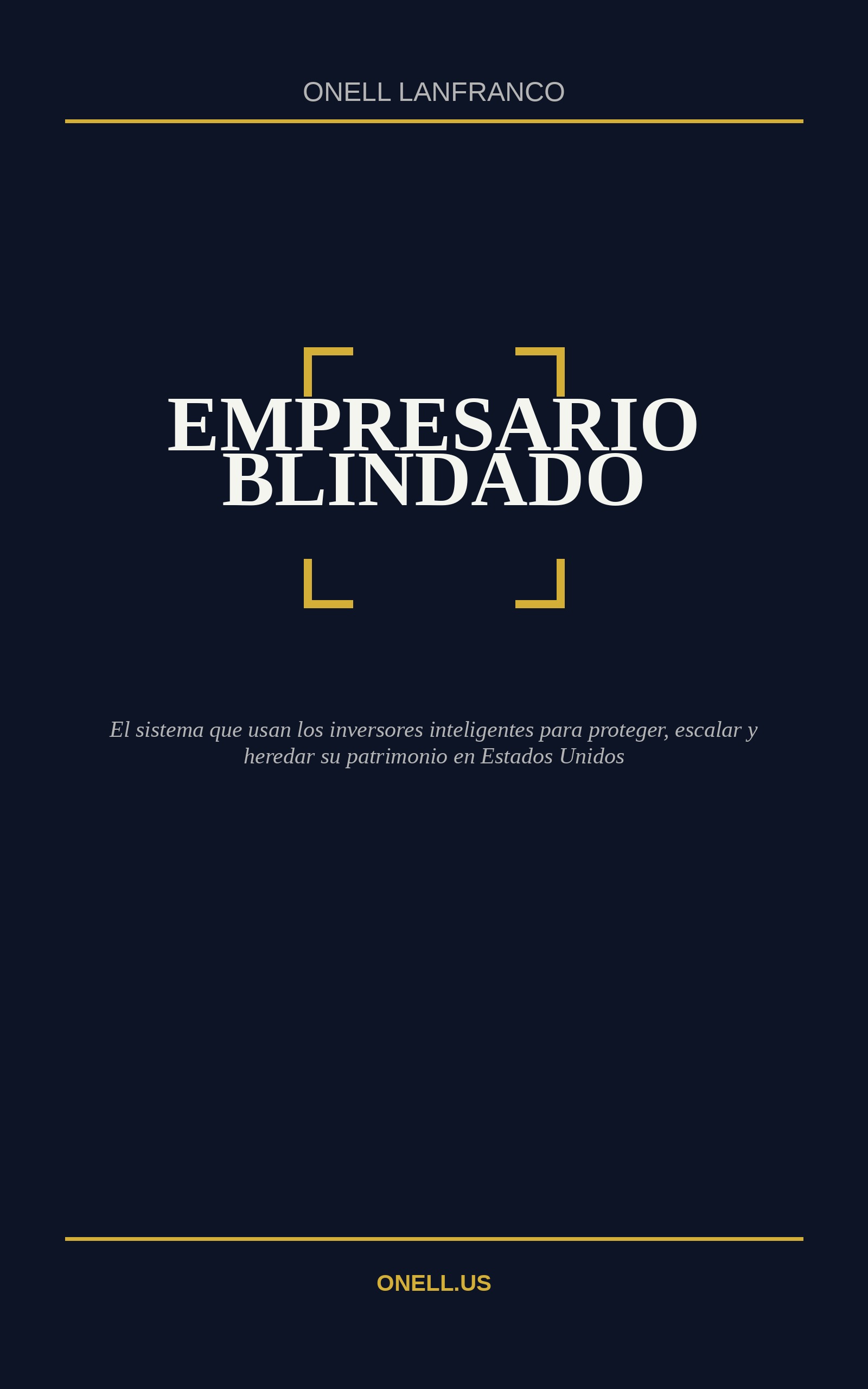 Empresario Blindado — Onell Lanfranco